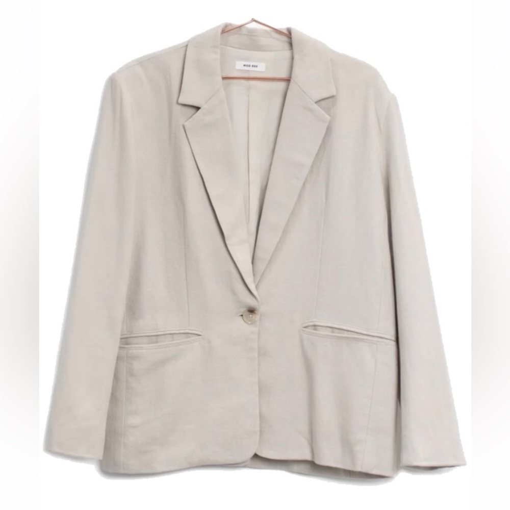 Mod Ref Light Beige Blazer